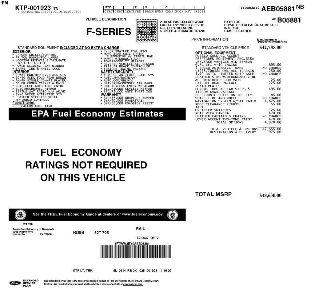 ford f-350 super duty 2010 1FTWW3BY9AEB05881 image ford f-350 super duty 2010 1FTWW3BY9AEB05881 image